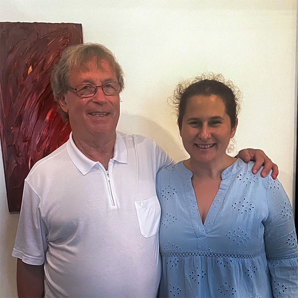 Prof. Dr. Erich Hafner und Dr. Lilian Stein